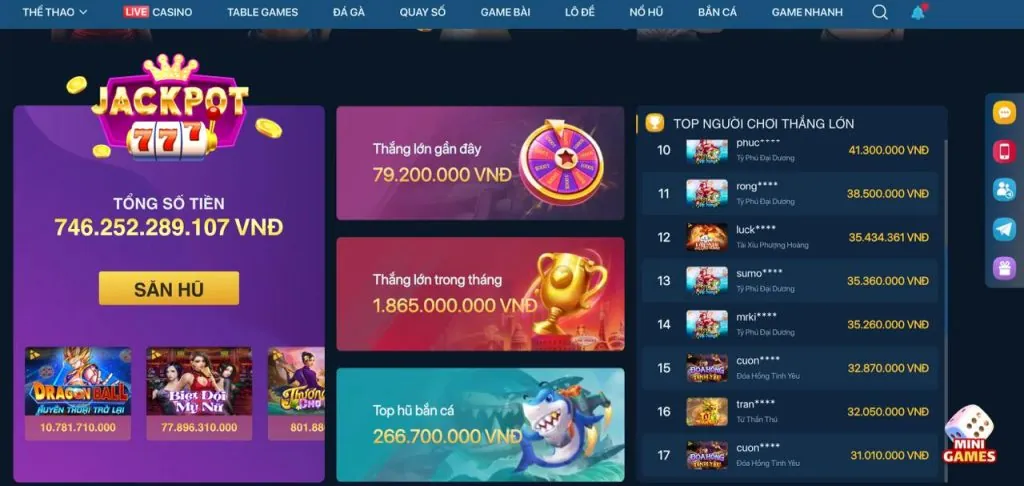 Hoàn trả nổ hũ hàng tuần 6789hl